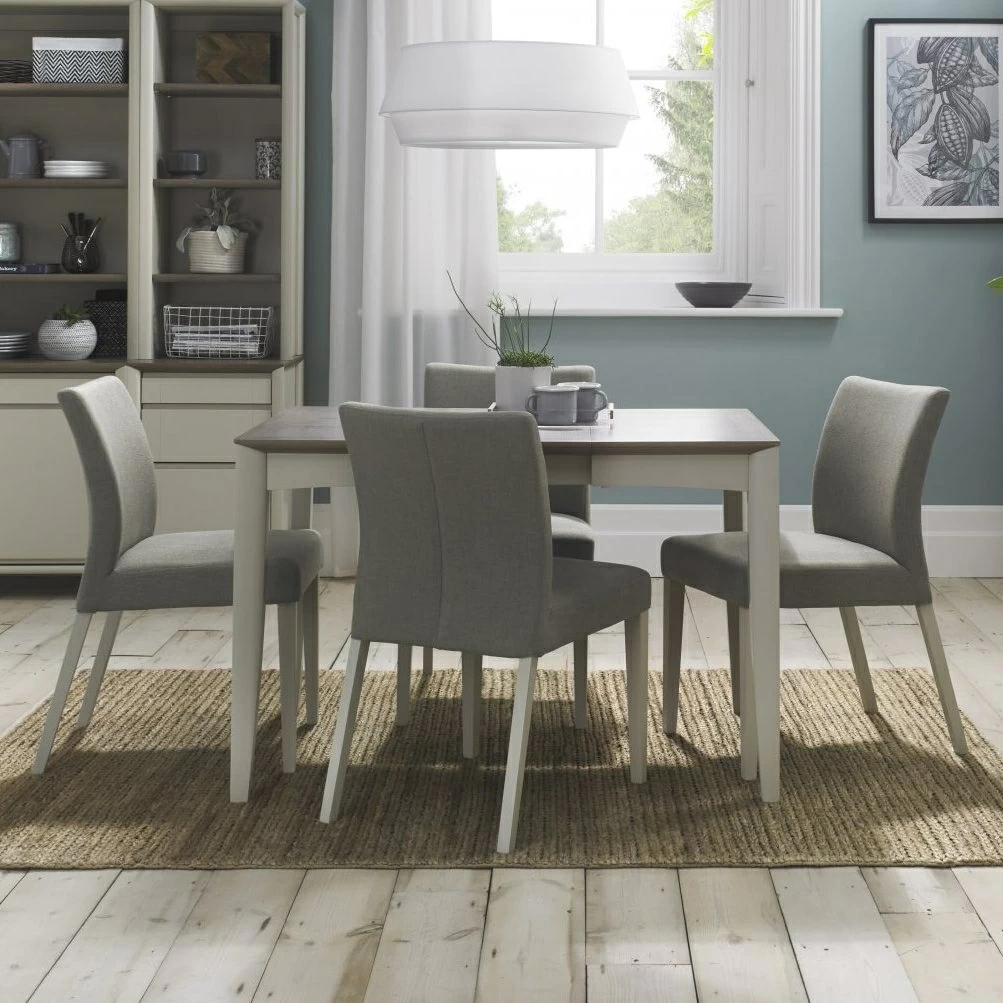 Grey washed deals oak dining table