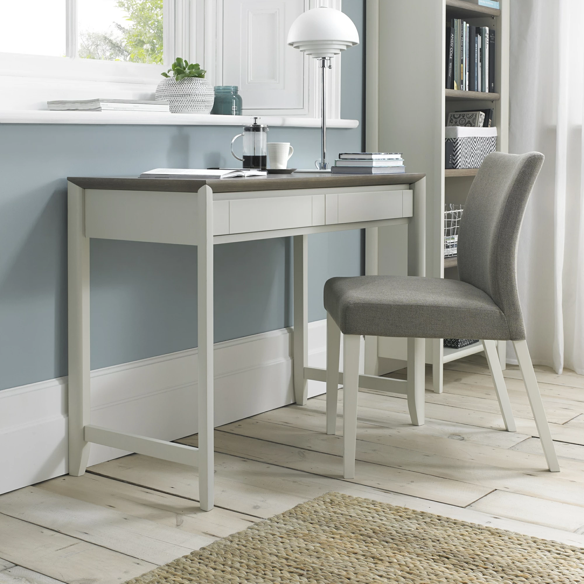 Grey deals top desk