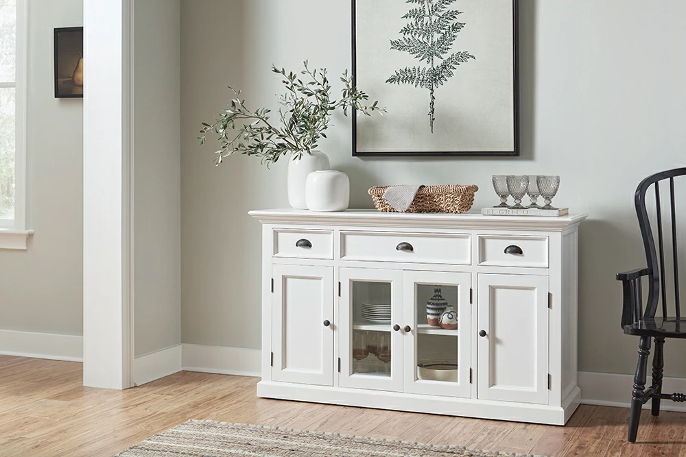 White on sale painted buffet