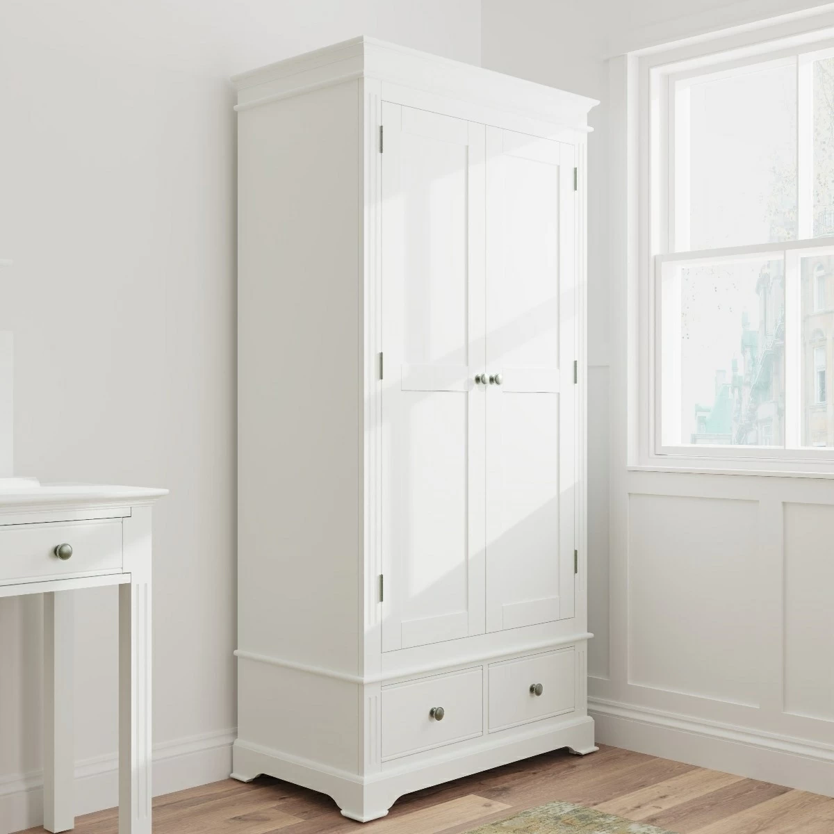 Ashley store white furniture