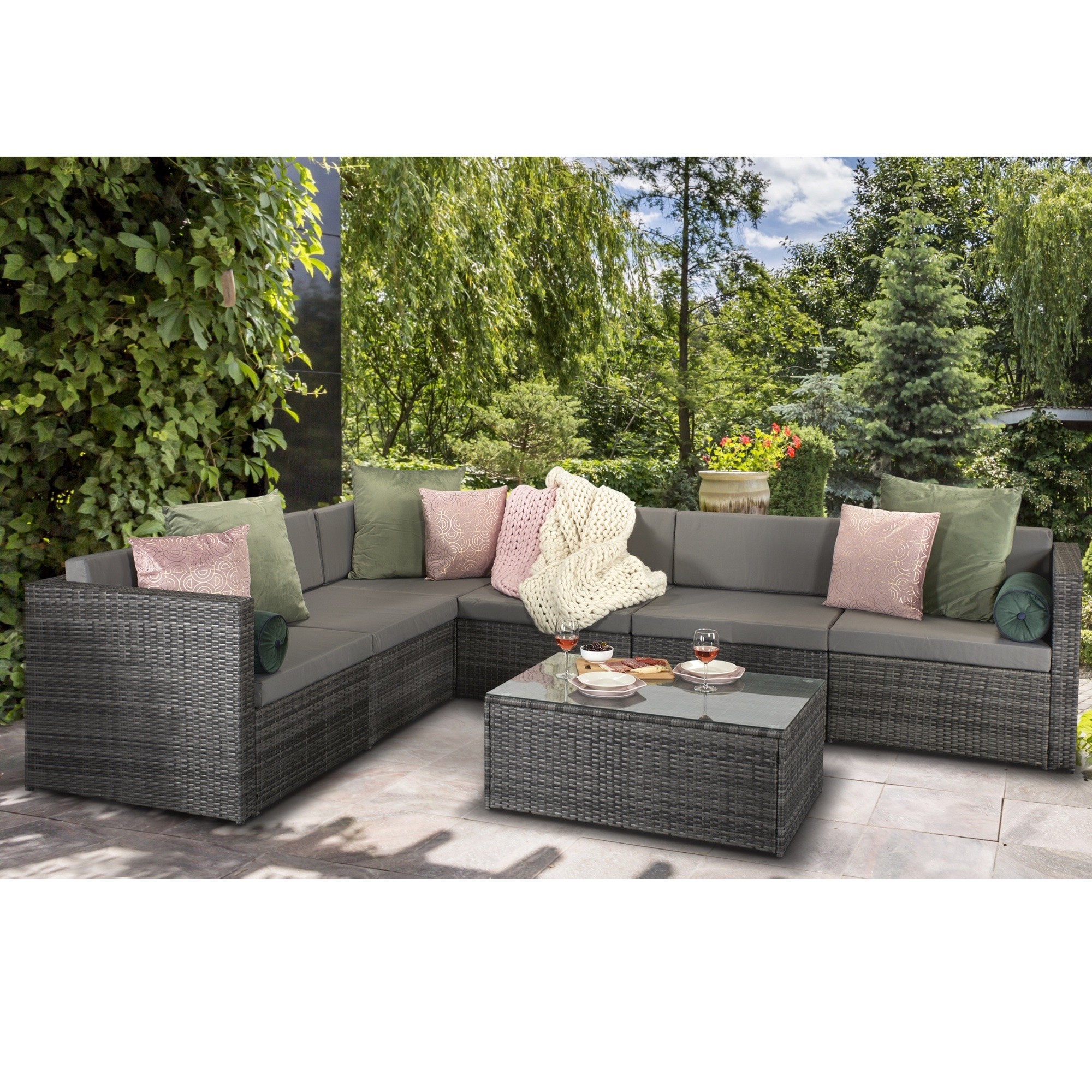 Ashby modular online garden sofa set