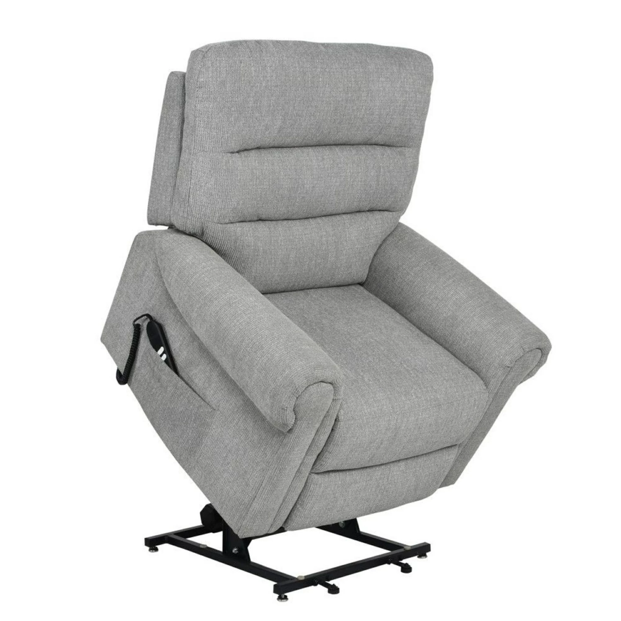 GFA - Grantham - Frost Grey - Fabric - Dual Motor - Lift and Riser Recliner  Chair