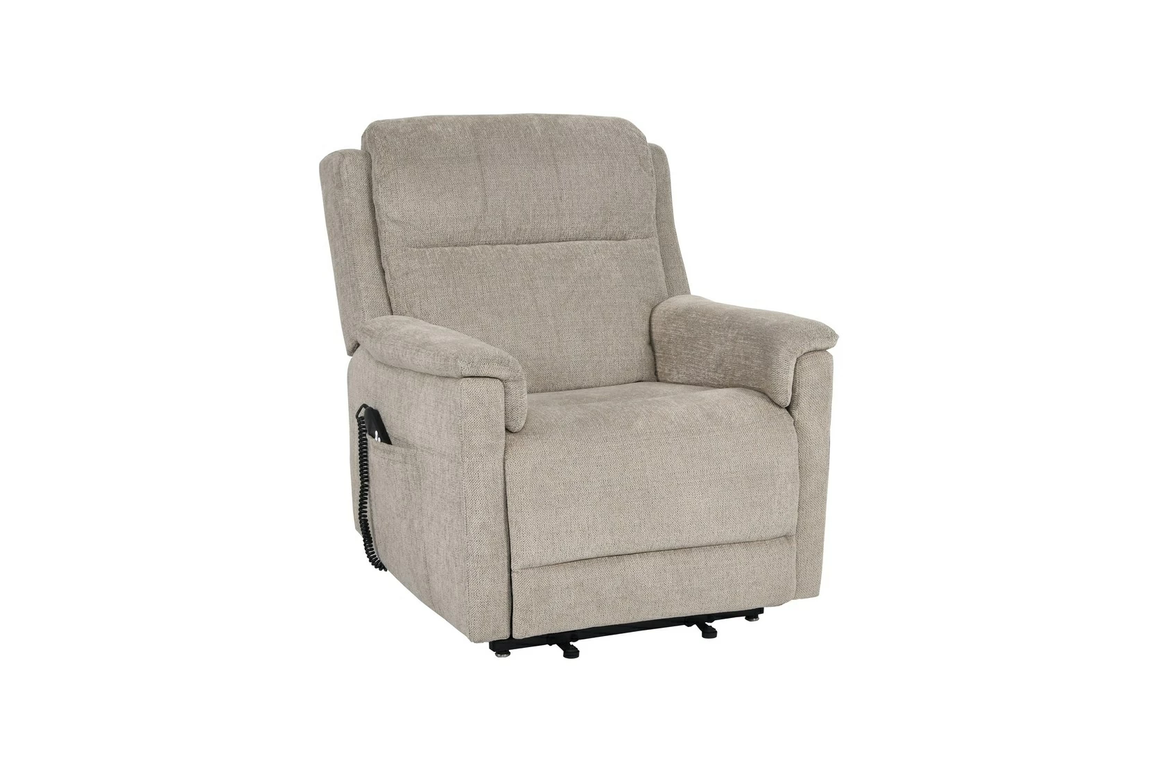 GFA - Ilminster - Biscuit - Fabric - Dual Motor - Lift and Riser Recliner  Chair