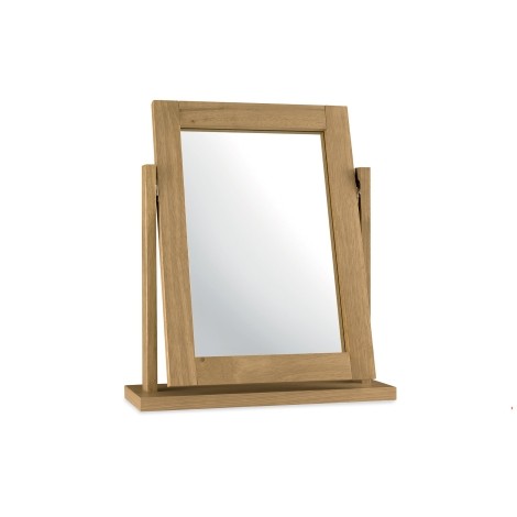 Atlanta Oak - Vanity / Dressing Table Mirror - Natural Finish 