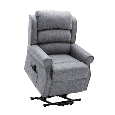 GFA - Andover - Grey - Fabric - Dual Motor - Lift and Riser Recliner Chair
