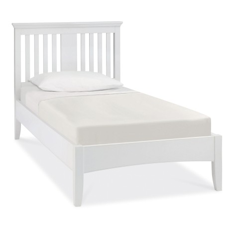 Hampstead White - 3' Single Bedstead - 90cm - Painted Finish