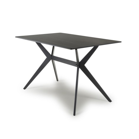 Sintered Stone - 120m - Black Dining Table