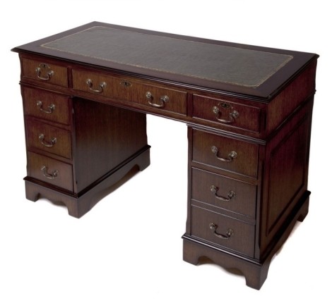 Ashmore - Antique Reproduction - Executive Desk - 2 Sizes Available