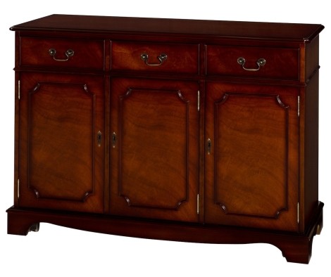 Ashmore Antique Reproduction, 3 Door Sideboard