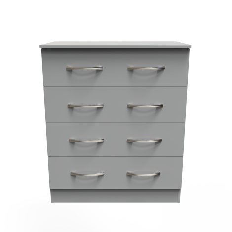 Avon - 4 Drawer - Wide Chest - Dusk Grey Effect