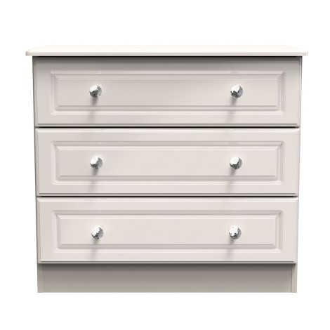 Balmoral - 3 Drawer - Wide Chest - Kashmir Gloss Finish