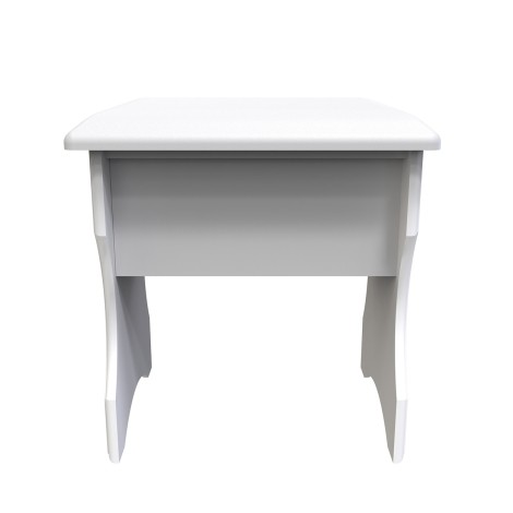 Balmoral - Stool - White Gloss Finish