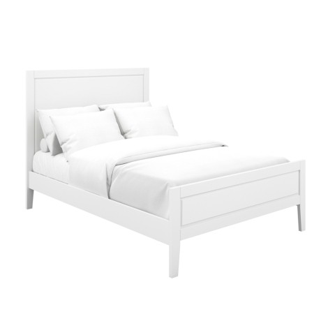 Modern Country - Bay White Pine Shaker Style King Size / 5ft / 150cm Bed