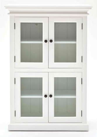 Halifax - Pure White Painted - 4 Door 2 Level Pantry