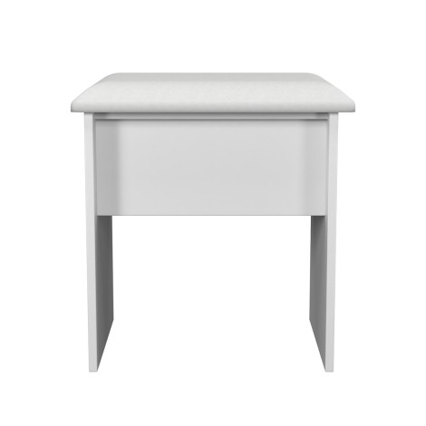 Contrast - Stool - White Matt Finish