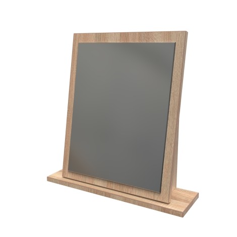 Contrast - Small Mirror - Bardolino Oak Finish