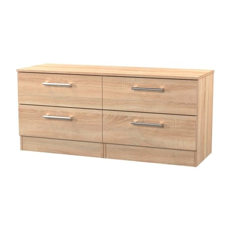 Devon - Rectangular - 4 Drawer - Bed Box - Bardolino Oak Finish