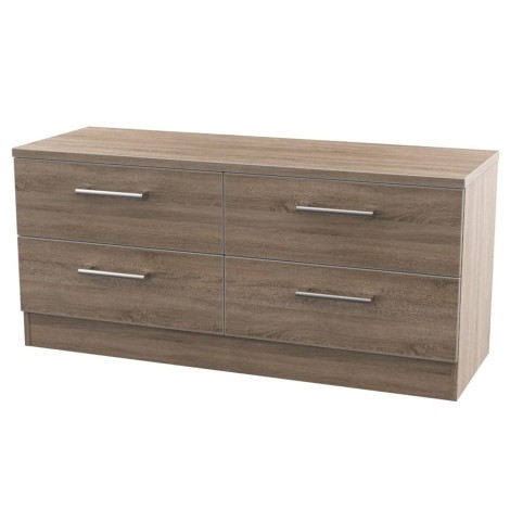 Devon - Rectangular - 4 Drawer - Bed Box - Darkolino Oak Finish