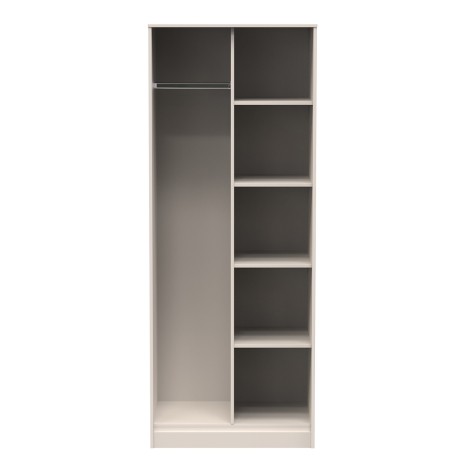 Diamond - Open Shelves - Wardrobe - Kashmir Matt Finish