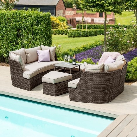 Cheltenham - Daybed - Rattan - Brown