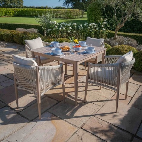 Havana 4 Seat Square Dining Set