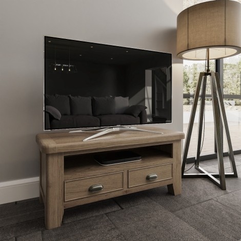 Hoxley Smoked Oak - Standard Tv Unit