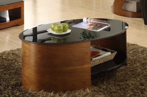 Jual San Marino Curve Walnut Coffee Table JF301