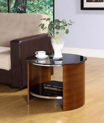 Jual San Marino Curve Walnut Lamp Table JF303