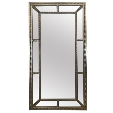 Wooden Framed Leaner Mirror 27 - Gold