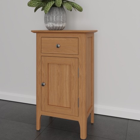 Natalie Light Oak Small Cupboard