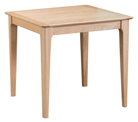 Natalie Light Oak Small Fixed Top Table