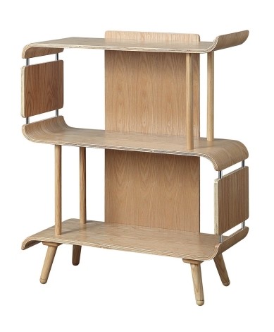 Jual Vienna Oak Retro Short Bookcase PC611