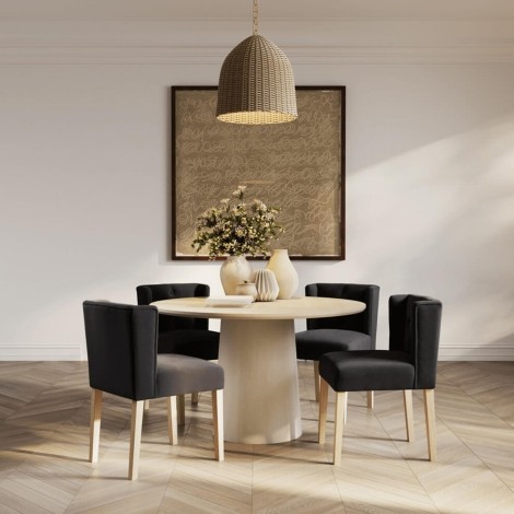 Theodore - Blonde Ash Round Dining Table