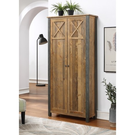 Baumhaus - Urban Elegance - Reclaimed Living Room Storage Cabinet VPR01E