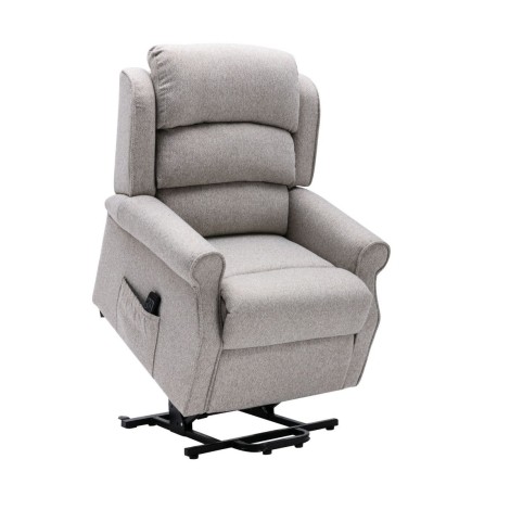 Andrea - Linen, Fabric - Dual Motor - Lift and Riser Recliner Chair